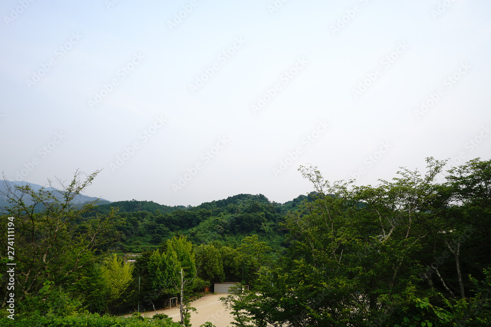 Landscape of Chihaya Akasaka-mura