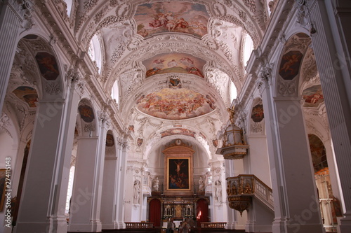 interior of cathedral of cordoba spain
