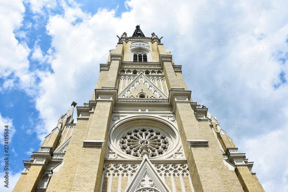 Novi sad / Serbia - 06 05 2019: crkva imena Marijinog, Novi Sad Cathedral - The Name of Mary Church