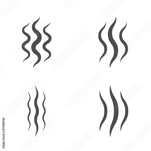 Smoke steam icons