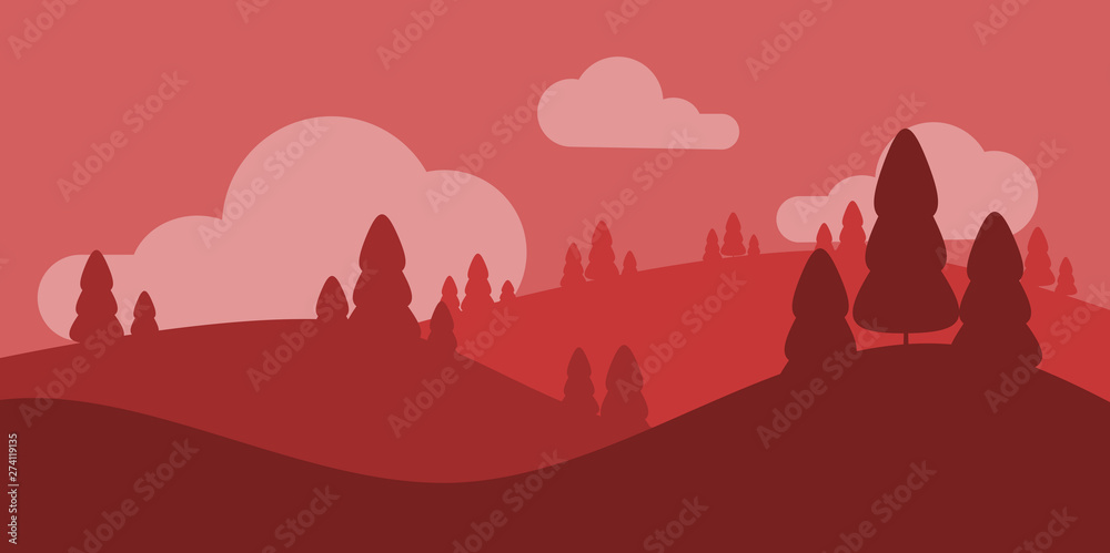 Fototapeta premium forest3