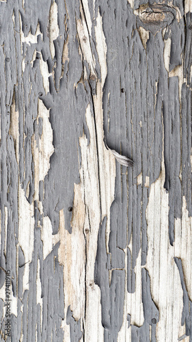 Backgrounds of weathered wood, chipped and flaking paint, gray s and reds photo