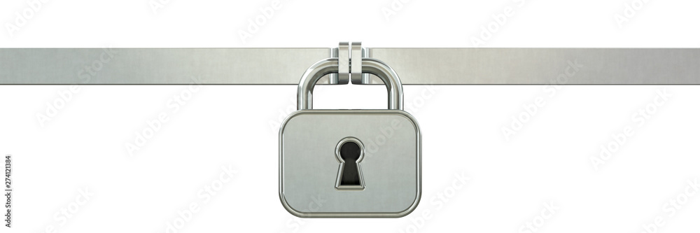 Locked padlock Locked padlock