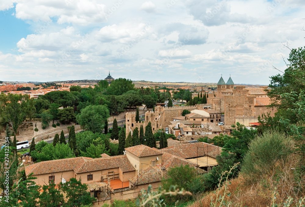  panorama of the old city of Toledo