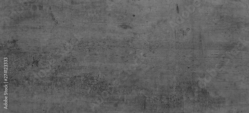 Graue Betonwand, Rustikale Wand, Dunkler Hintergrund, Dunkelgraue Wand mit Strukturen, Betonwand Struktur mit Vigentte, dunkle Ränder. 45MP.
