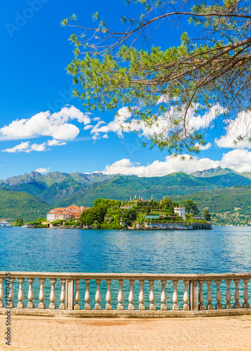 Lake Maggiore at Stresa, north Italy