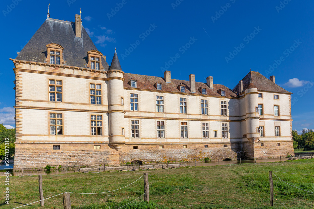 Cormatin Castle in Burgundy, France.