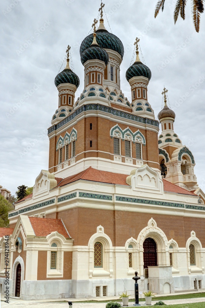 cathédrale russe orthodoxe de Nice
