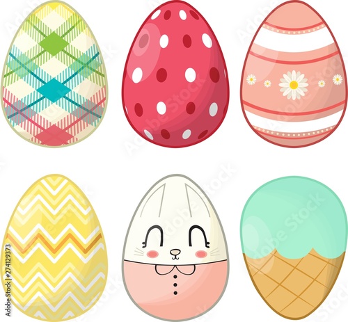 Easter Egg Vector Set 4