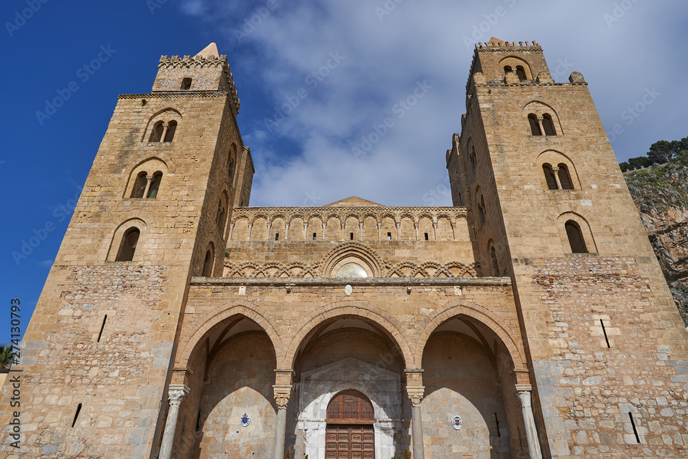 Cathedral of Cefalu in Italian Duomo di Cefalu is a Roman Catholic basilica in Cefalu, Sicily. included in UNESCO World Heritage Site known as Arab-Norman Palermo and the Cathedral Churches of Cefalu.