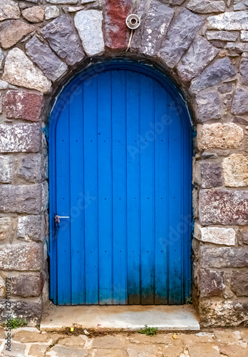 Greek-style door