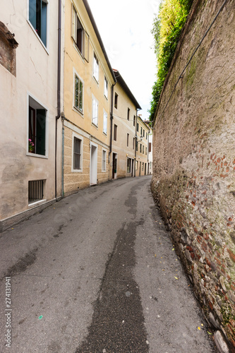 The town of Bassano del Grappa in Italy