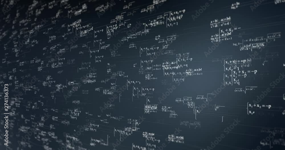 Abstract digital background hi-tech and scientific technology data.  Technological particles. Digital VR and AR future computer interface. Global network connect communication or social media loop.