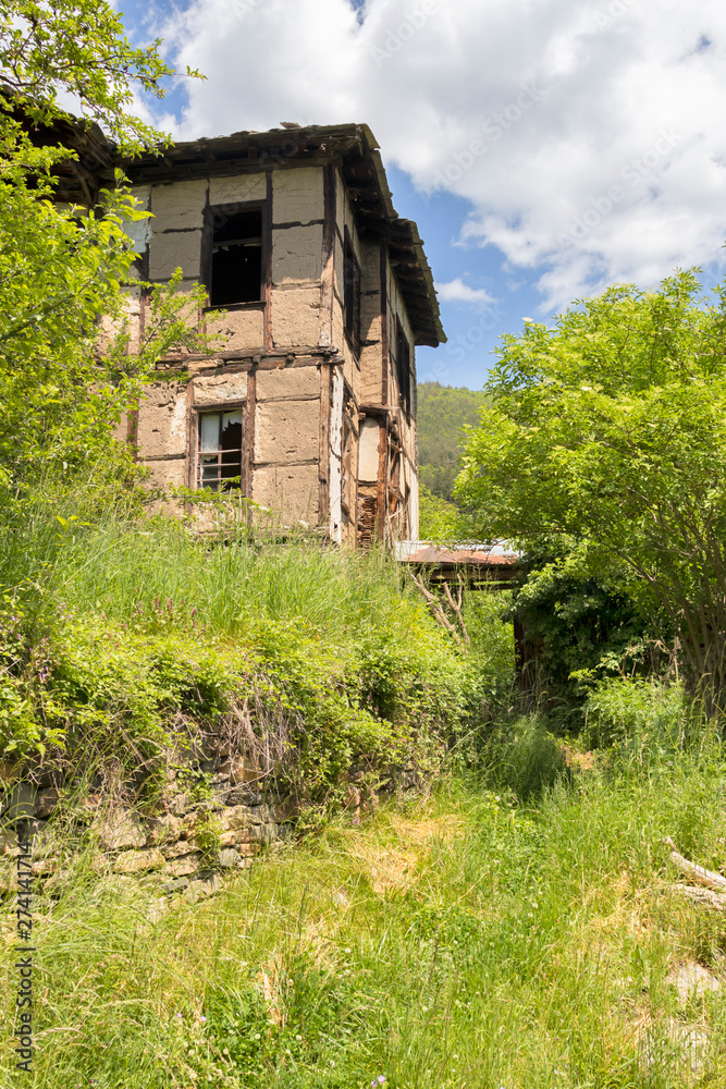 Kosovo Village with nineteenth century houses, Plovdiv Region, Bulgaria