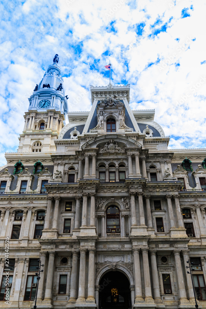 City Hall of Philadelphia, Pennsylvania, USA