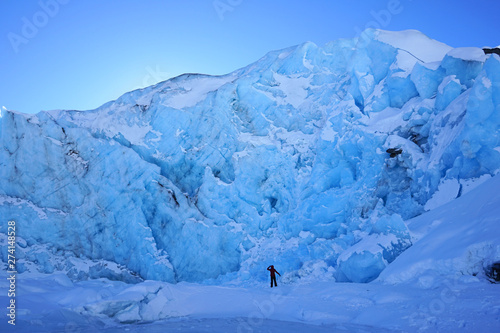 Ice glacier