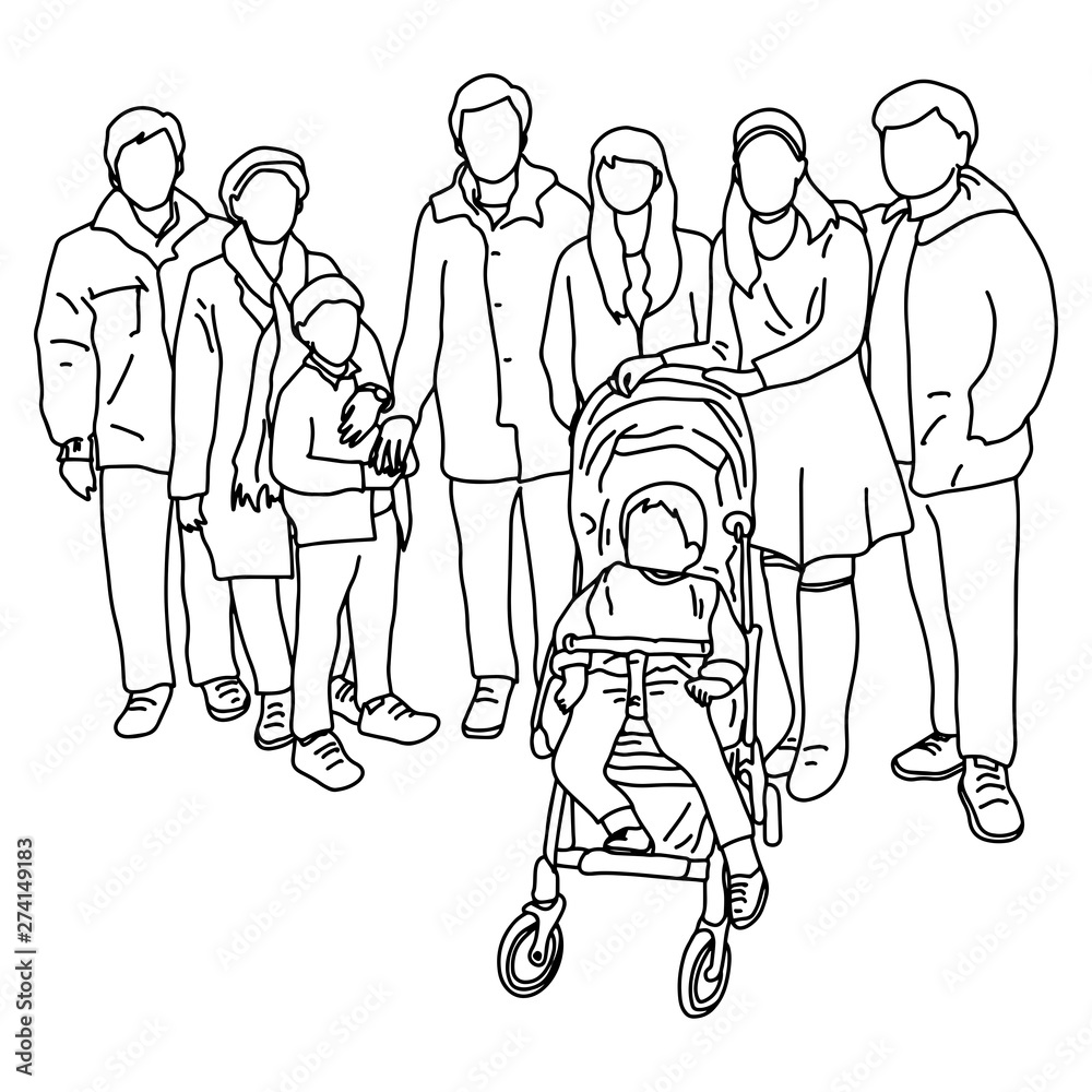 Family Silhouette Scalable Vector Graphics - family,Sketch png download -  571*509 - Free Transparent Family png Download. - Clip Art Library