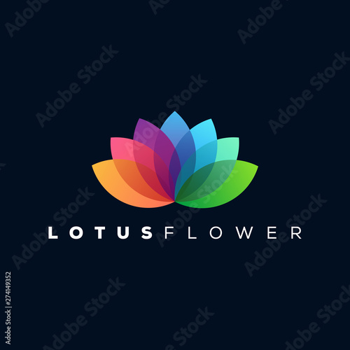 lotus logo design ready to use