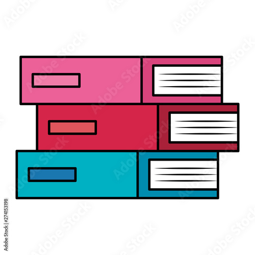 pile textbooks library education icons