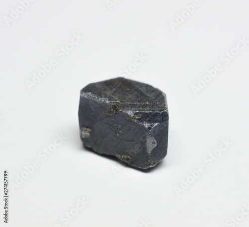 Blue Sapphire raw gemstone photo