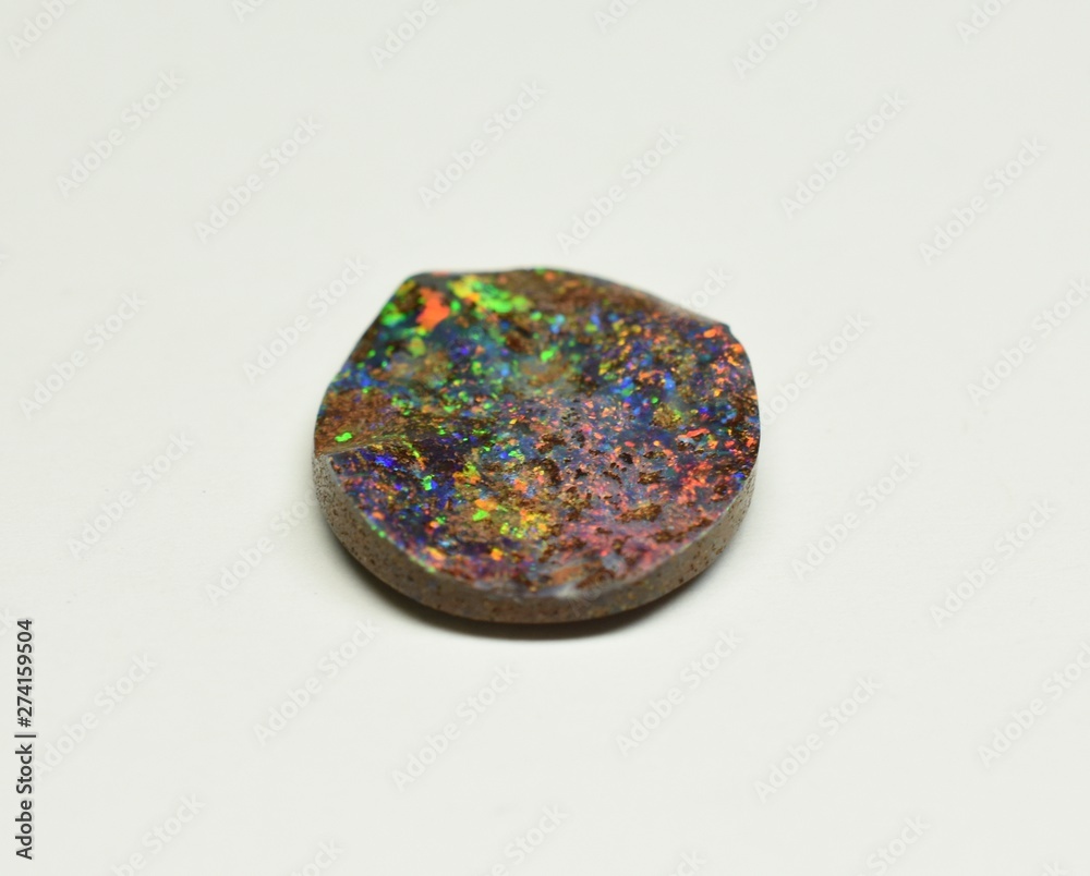 Opal from Australia cabochon cut gemstone Opal from Australia cabochon cut gemstone