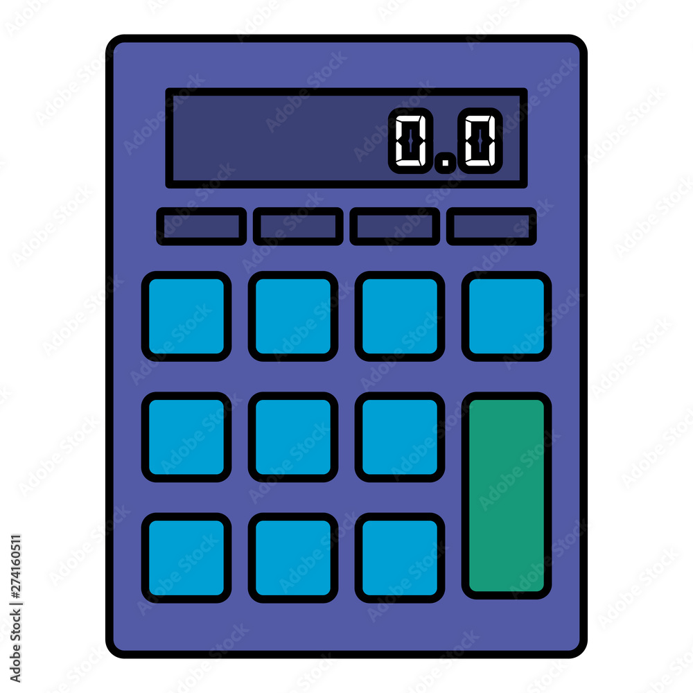 calculator math tech education icon