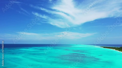 Wallpaper Mural Tropical Ocean in Bali, Aerial View Torontodigital.ca