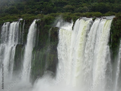 Iguazu Falls in Argentina and Brazil