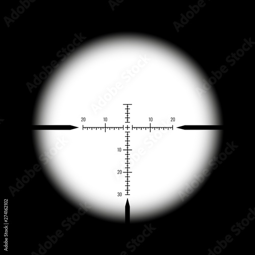 Rifle optical sight