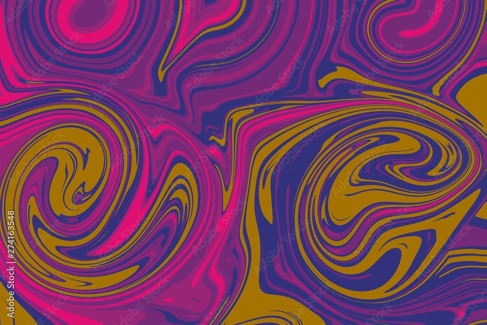 Abstract line as liquid oil on the background by illustration Abstract line as liquid oil on the background by illustration