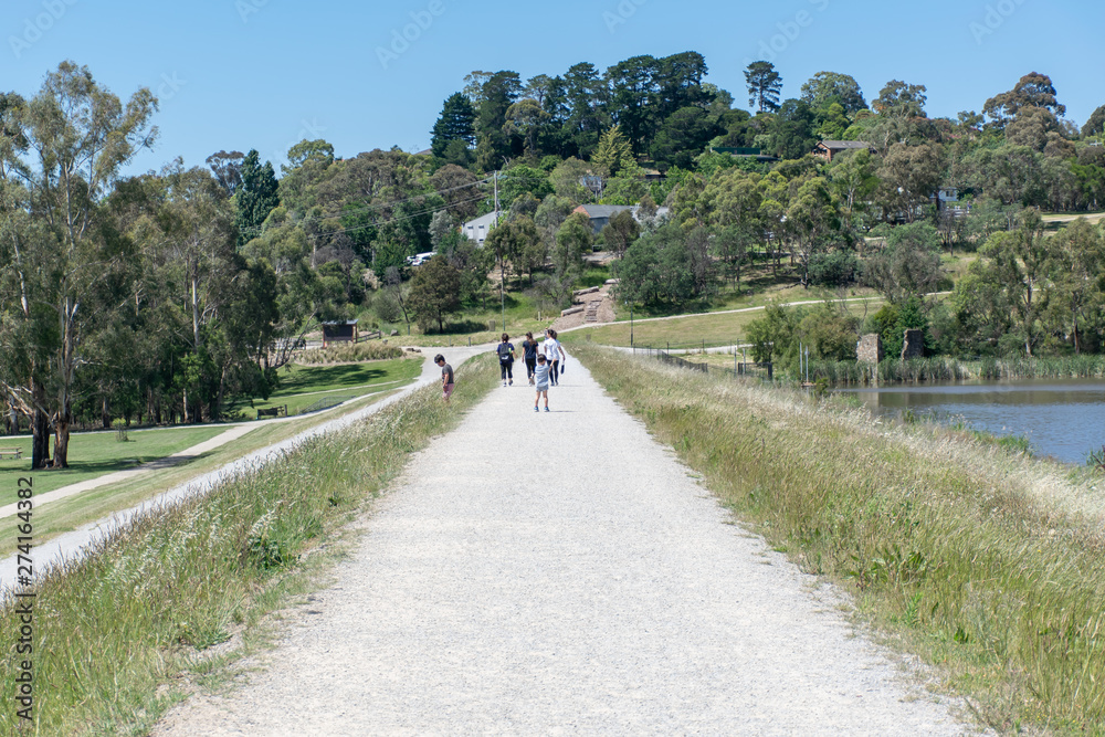 road in the countryside