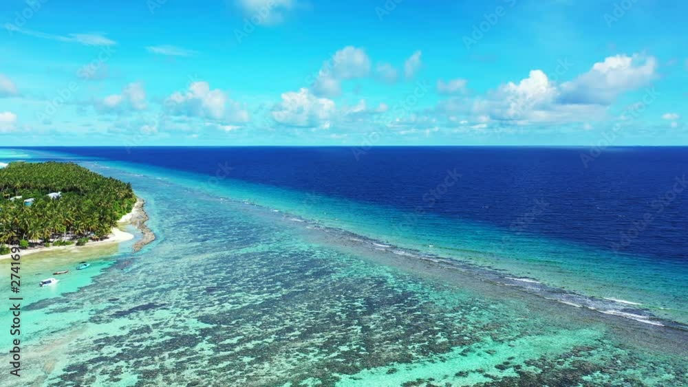 Thailand Aerial view of turquise crystal clear water and the tropical island with beach Thailand Aerial view of turquise crystal clear water and the tropical island with beach