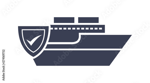 ship check mark transport delivery