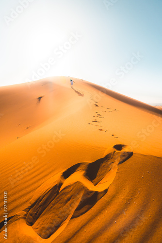 Sahara desert nomad girl