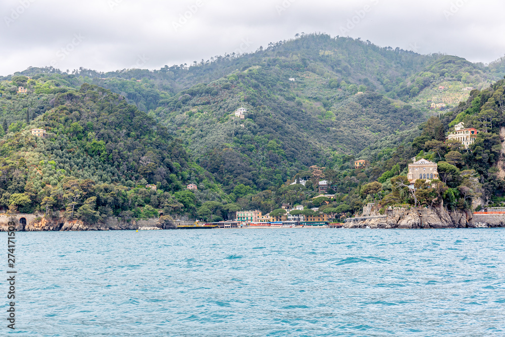 Small city from the sea