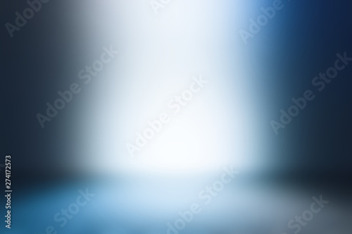 background of abstract dark concentrate floor scene with mist or fog  spotlight and display