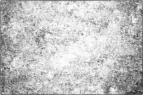 Grunge background black and white. Vector texture of scratches, chips, cracks. Monochrome gloomy pattern of the old surface