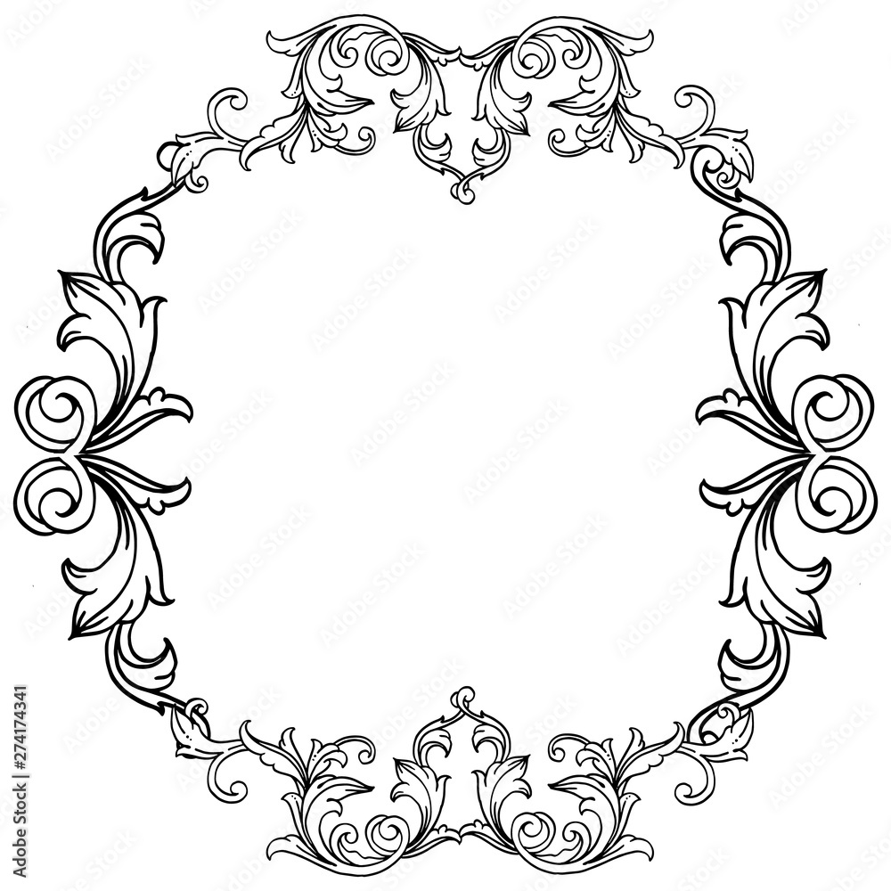 Vector illustration decorative poster with various pattern flower frame Vector illustration decorative poster with various pattern flower frame