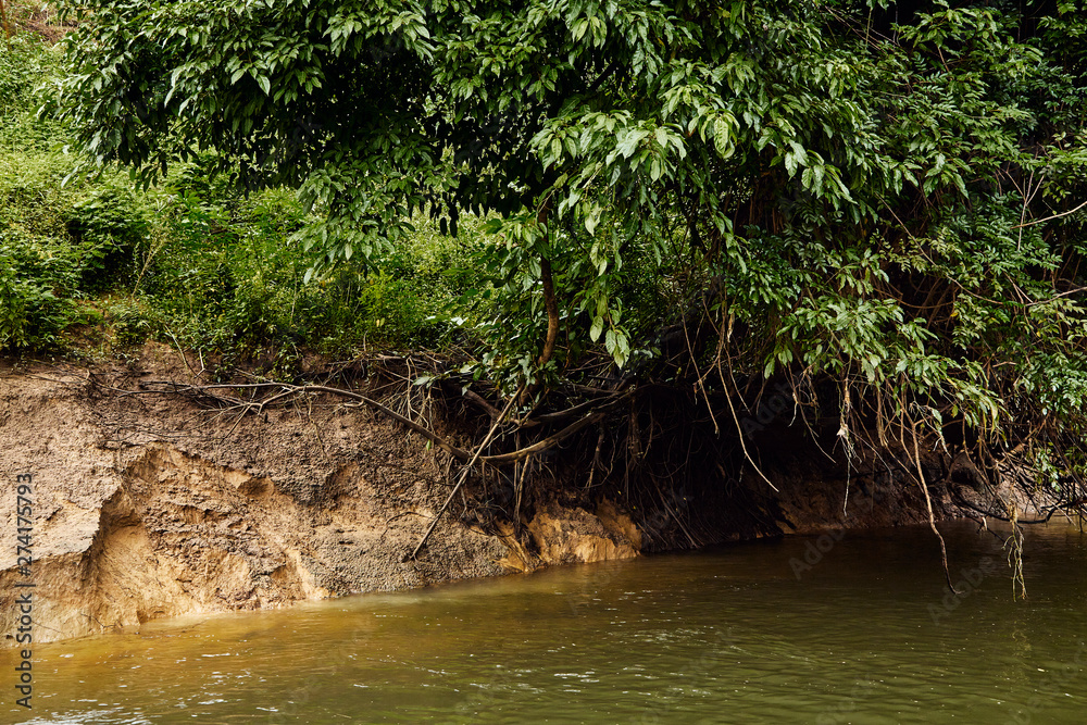 Fototapeta premium Travel Kanchanaburi river Kwai Yai