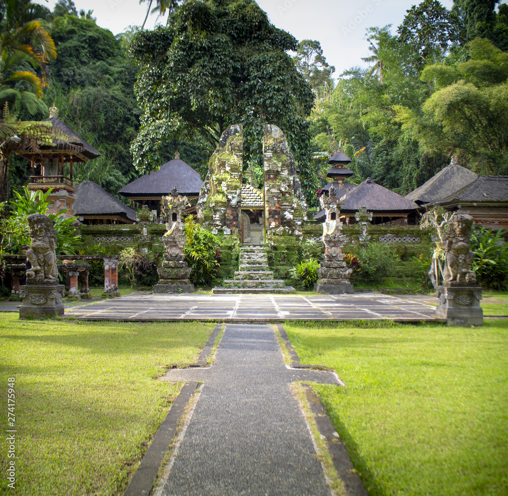 temple bali et verdure temple bali et verdure