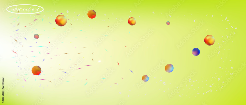 Colorful abstract ultra wide space background Colorful abstract ultra wide space background