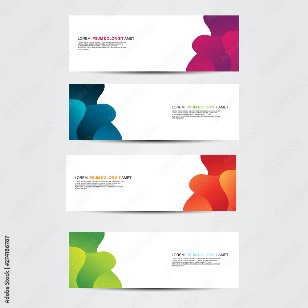 Fototapeta premium Vector Abstract background modern design