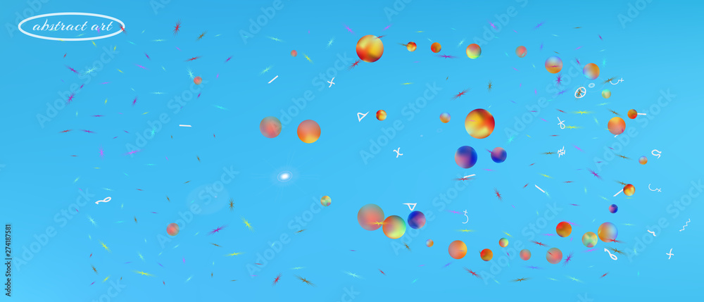 Funny abstract ultra wide space background Funny abstract ultra wide space background
