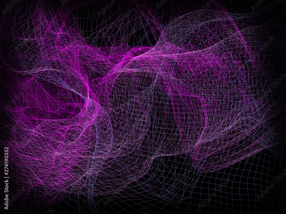 background abstract wave digital multicolor purple 