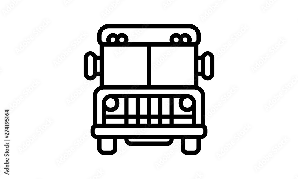 Prisoner transport vehicle icon for law enforcement and security Prisoner transport vehicle icon for law enforcement and security
