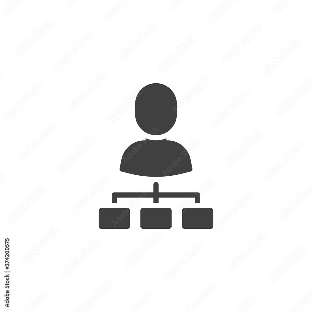 Management vector icon. Teamwork filled flat sign for mobile concept and web design. Business strategy glyph icon. Symbol, logo illustration. Vector graphics Management vector icon. Teamwork filled flat sign for mobile concept and web design. Business strategy glyph icon. Symbol, logo illustration. Vector graphics