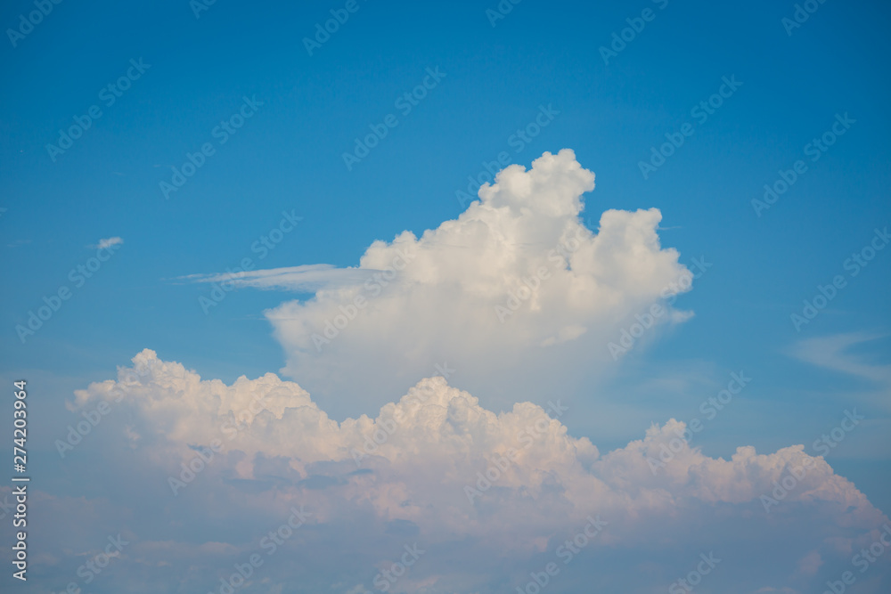 Fototapeta premium Blue sky and clouds