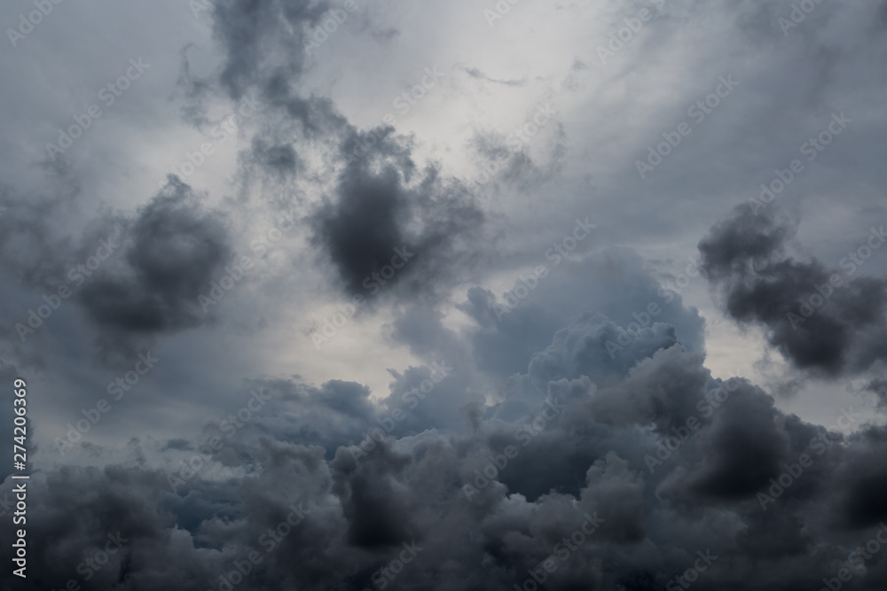 Sky and clouds before raining Sky and clouds before raining