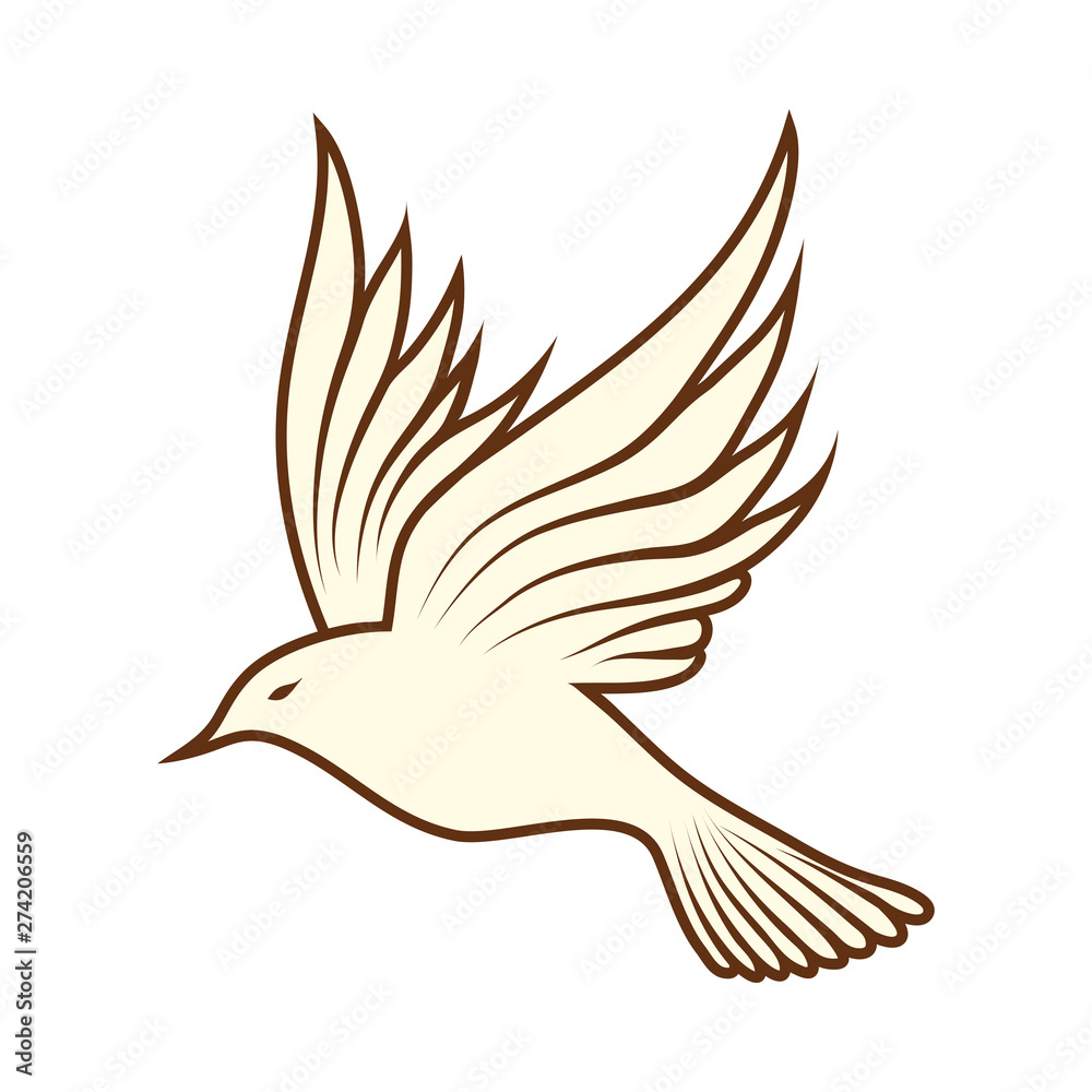 Fototapeta premium Sketch of Bird