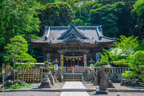 伊豆　白浜神社の拝殿